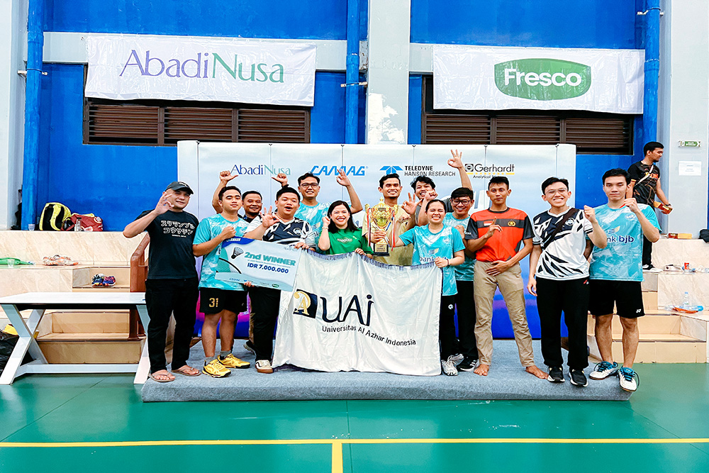 Selamat! UAI Raih Juara 2 dalam Ajang ABN SMASH CUP 2025