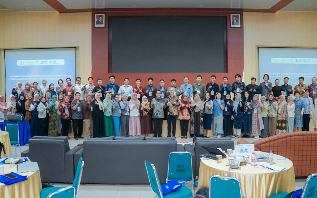 Seminar dan Lokakarya Tahunan ASPBJI ke-24 di UAI: Pembelajaran Bahasa Jepang Berbasis Can-Do