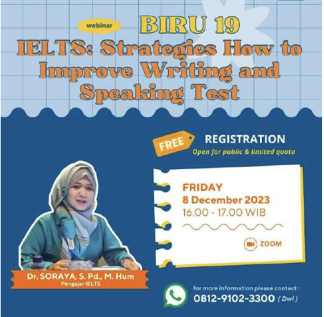 Berbagi Strategi Ampuh untuk Meningkatkan Skor IELTS Writing dan Speaking