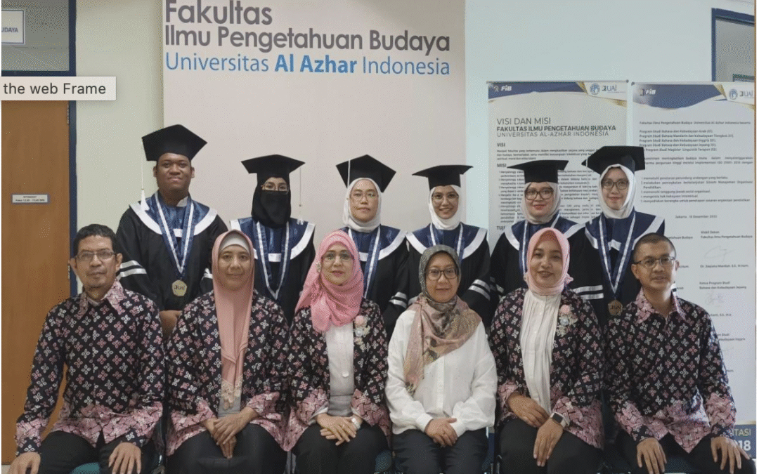 Wisuda Angkatan Pertama Magister Linguistik Terapan UAI Angkatan 2023 