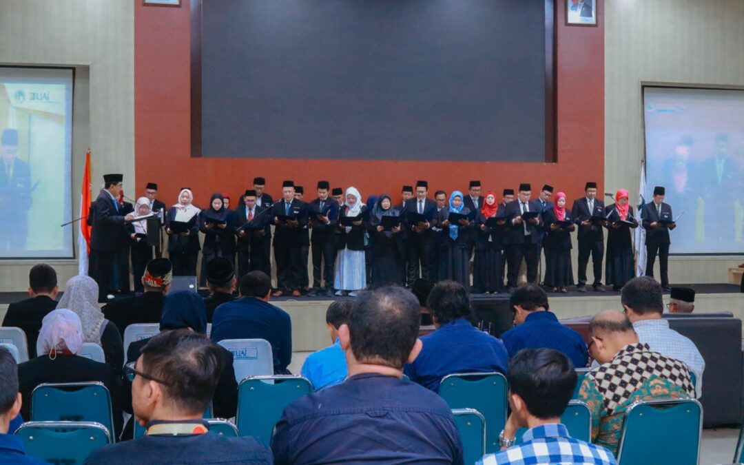 Pelantikan Wakil Dekan dan Kaprodi UAI Periode 2025–2029, Perkuat Transformasi dan Kepemimpinan Akademik