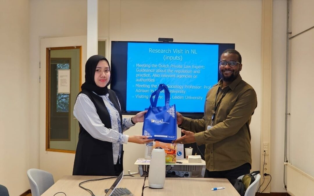 Riset Doktoral Mahasiswa Program Doktor Hukum UAI di Vrije University Amsterdam dan Leiden University