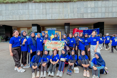 Dukung Generasi Emas 2045, Prodi Gizi Universitas Al-Azhar Indonesia Meriahkan Puncak Hari Gizi Nasional ke-66