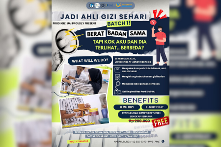 Mengungkap Misteri “Berat Sama, Bentuk Beda”: Prodi Gizi Universitas Al-Azhar Indonesia Ajak Siswa SMA Jadi Detektif Kesehatan Sehari