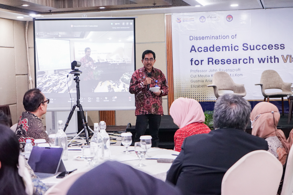 Dukung Pendidikan Inklusif, UAI Selenggarakan Diseminasi dan Penutupan Proyek “Academic Success for Research with Visual Impairment”