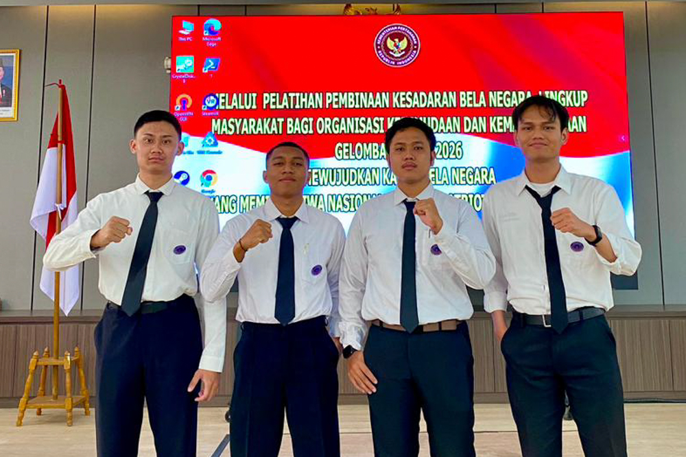 Wakili Kampus, Ketua Ormawa UAI Ikuti Camp Bela Negara KEMHAN 2026